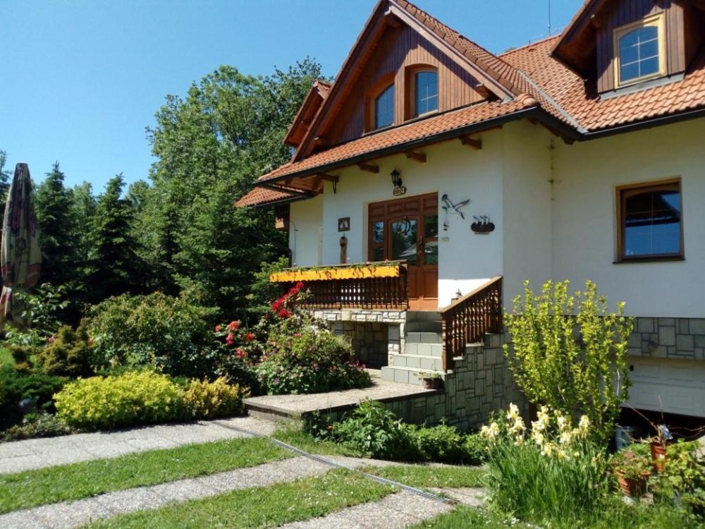 Apartmán Privát U čápů v Beskydech Przno Exteriér fotografie