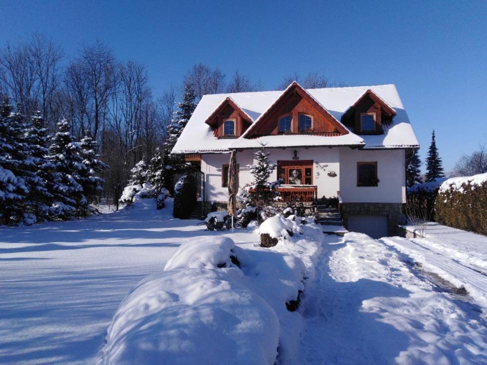 Apartmán Privát U čápů v Beskydech Przno Exteriér fotografie